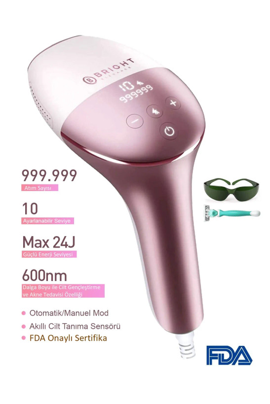 دستگاه لیزر خانگی مدل Bright Elegance BE-9020 IPL Laser Hair Removal